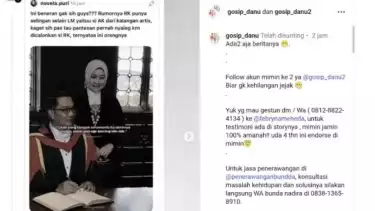 Potret nama Aura Kasih dituding menjadi selingkuhan Ridwan Kamil diduga penyebab Atalia Praratya gugat cerai RK