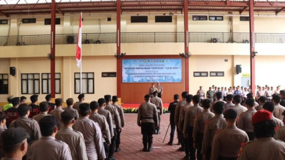 Polres Metro Jakarta Pusat Gelar Apel Operasi Lilin Jaya 2025, Pastikan Perayaan Natal dan Tahun Baru Aman dan Kondusif