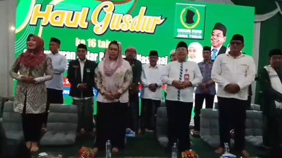 Haul ke 16 Gus Dur Dihadiri Yenny Wahid dan Umat Lintas Agama