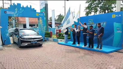 Sambut Nataru PLN Siagakan 280 SPKLU Mobil Listrik di 150 Titik di Jatim