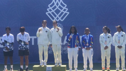 Taklukan Wakil Tuan Rumah di Final, Aldila/Janice Amankan Medali Emas di Cabor Tenis SEA Games 2025 