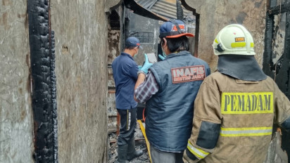 Lima Korban Meninggal akibat Kebakaran Rumah di Penjaringan Jakut Dilakukan Autopsi di RSCM