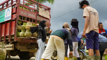 Pascabencana, Pertamina Gelar Operasi Pasar Lebih Dari 20 Ribu Tabung LPG 3 Kg di Aceh