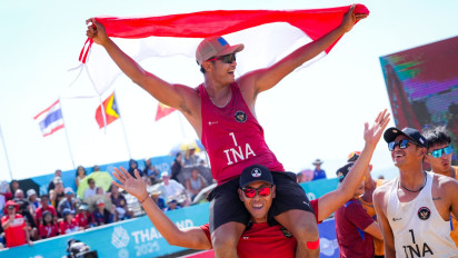 Bikin Sejarah! Timnas Voli Pantai Indonesia Unbeaten, Selalu Raih Medali Emas di 9 Edisi SEA Games Beruntun