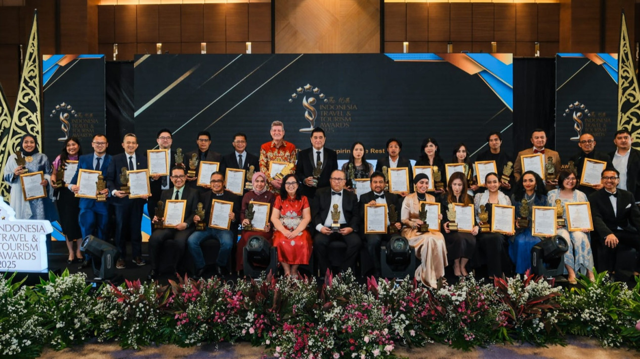 Dorong Pariwisata Berdaya Saing Global dan Berkelanjutan, ITTA 2025 Kukuhkan 45 Pelaku Industri
            - galeri foto