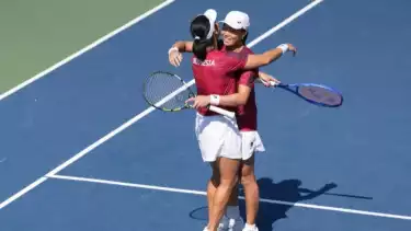 edali emas ganda putri SEA Games 2025 Thailand diraih Aldila Sutjiadi-Janice Tjen setelah menundukkan pasangan tuan rumah Patcharin Cheapchandej/Thasasporn