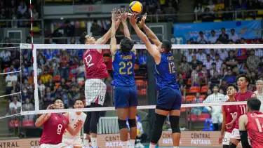 Timnas Voli Indonesia vs Thailand di SEA Games 2025