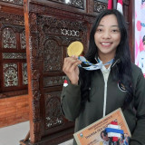 Cedera Tak Surutkan Mental Atlet Wushu Indonesia Raih Emas SEA Games 2025 Thailand 