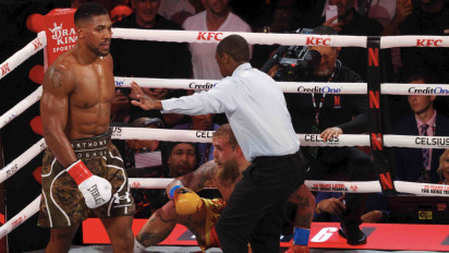 Begini Kondisi Mengenaskan Jake Paul usai KO oleh Anthony Joshua