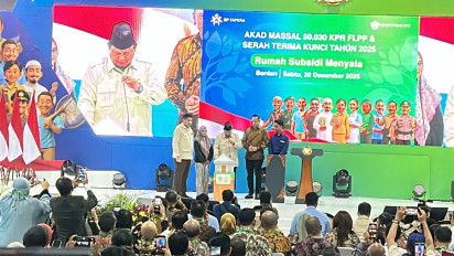 Prabowo Resmikan Akad Serentak 50.030 Rumah Subsidi: dari Zaman SBY–Jokowi, Saya Lanjutkan dan Tingkatkan