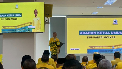 Bahlil Lahadalia Ungkap Partai Golkar Diwariskan Oleh Para Pendiri: Tidak Boleh Ada Kelompok yang Merasa Memiliki