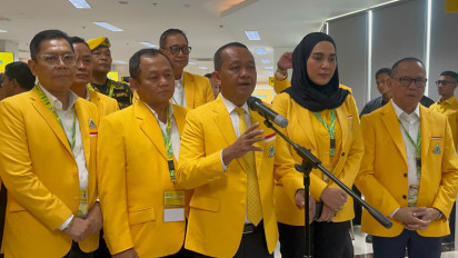 Buka Rapimnas I Partai Golkar 2025, Bahlil Lahadalia Ungkap Ada Dua Poin Besar