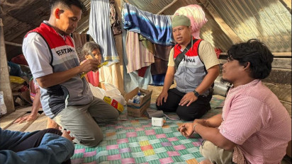 Buntut Viralnya Video Zulkarnain, Relawan Pertamina Peduli Tembus Kampung Sunting yang Terisolasi