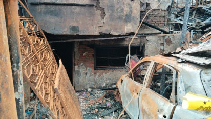 Penampakan Terkini Kebakaran Rumah di Penjaringan Jakut yang Tewaskan 5 Orang