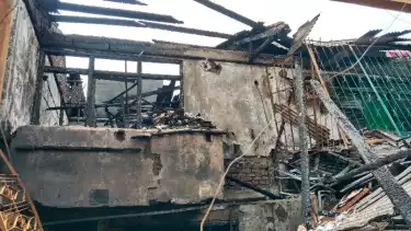 Kebakaran di Penjaringan Jakarta Utara tewaskan 5 korban