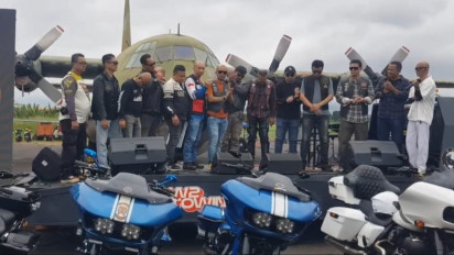 Lanud Husein Sastranegara dan Komunitas Moge Targetkan Rp1 Miliar Donasi untuk Korban Bencana di Sumatera dan Aceh