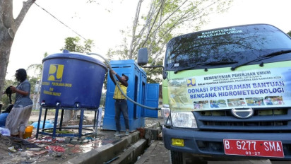 BNPB Pastikan Distribusi Air Bersih di Tapanuli Tengah Berjalan Penuh Pascabencana