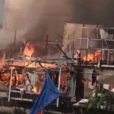14 Rumah Hangus Terbakar di Penjaringan Jakarta Utara Diduga Akibat Korsleting Listrik