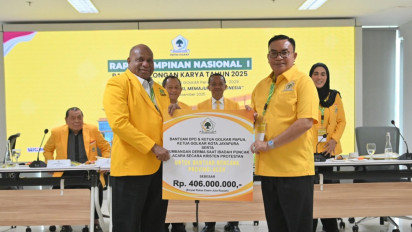Dari Papua untuk Aceh, Golkar Salurkan Bantuan Kemanusiaan Rp406 Juta