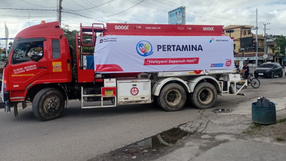 Demi Memenuhi Kebutuhan BBM Masyarakat Terdampak Bencana, Pertamina Kerahkan Transportasi Multi-Moda