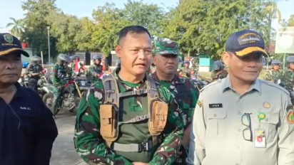 100 Prajurit TNI Bermotor Diterjunkan untuk Salurkan 10 Ton Bantuan Beras ke Bener Meriah Aceh