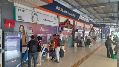 Sebanyak 59 Persen Tiket Nataru di Wilayah Daop 8 Sudah Terjual