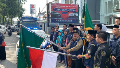 Muhammadiyah Sumut Salurkan 30 Ton Beras dari Uni Emirat Arab ke Provinsi yang Terdampak Bencana Alam 