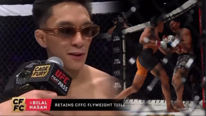Kalahkan Rekan Senegara, Begini Komentar Berkelas Bilal Hasan usai Pertahankan Gelar Flyweight CFFC