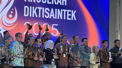 Universitas Terbuka (UT) Borong Dua Penghargaan di Anugerah Diktisaintek 2025