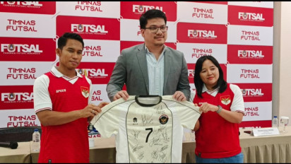Lelang Jersey Medali Emas Sauqy Saud Tembus Rp100 Juta, Jadi Aksi Kemanusiaan Futsal Indonesia untuk Korban Banjir Sumatra