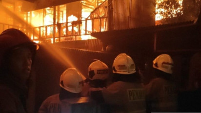 Kebakaran di Grogol Petamburan Jakbar: 53 Warga Kehilangan Tempat Tinggal, Api Diduga Berawal dari Warung