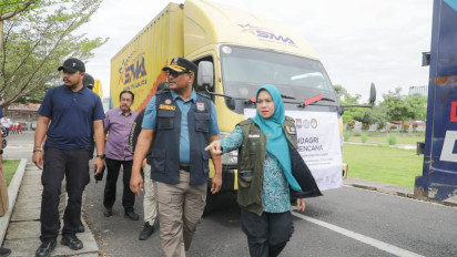 Kemendagri Bersama TP PKK Pusat Salurkan Bantuan Logistik untuk Warga Terdampak Bencana di Aceh