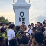 Serius Siapkan Pemekaran, Pemkab Indramayu Resmikan Tugu 0 Kilometer Indramayu Barat