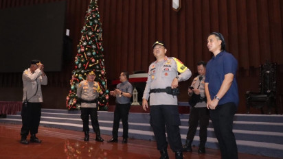 Jelang Natal, Kapolres Jakpus Cek Gereja Reformed Injili Kemayoran Pastikan Ibadah Aman dan Kondusif