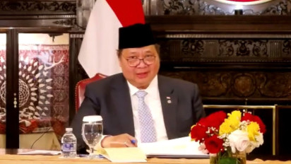 Airlangga Jawab Protes Buruh Soal UMP 2026: Sudah Mempertimbangkan Kondisi Ekonomi