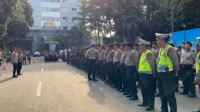 Jelang Nataru, Polda Metro Jaya Gelar Patroli Operasi Lilin Jaya 2025