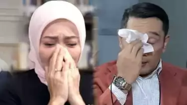 Kolase foto Atalia Praratya - Ridwan Kamil