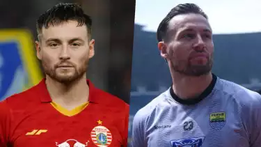 Marc Klok saat berseragam Persija Jakarta dan Persib Bandung