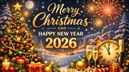 13 Ucapan Merry Christmas and Happy New Year 2026 dalam Bahasa Inggris dan Artinya untuk Caption Medsos
