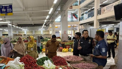 Satgas Pangan Ponorogo Cek Pasar Tradisional dan Modern Jelang Nataru