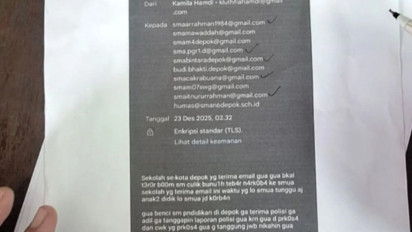 Pengakuan Kamila Luthfia Hamdi, Pelaku Teror Bom ke 10 Sekolah di Depok katanya...