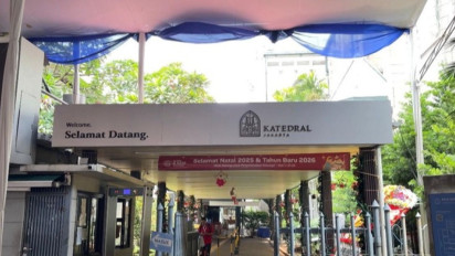 Pejabat Tinggi Negara Ramaikan Misa Natal di Katedral Jakarta, Mulai Gubernur hingga Menko Polkam