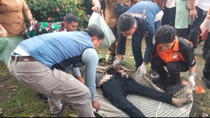 Sesosok Mayat Perempuan Ditemukan Mengambang di Aliran Parit Jalan Brigjen Zein Hamid Medan