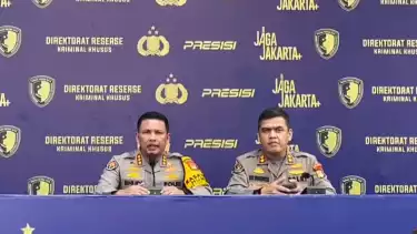 Kabid Humas Polda Metro Jaya, Kombes Budi Hermanto di Mapolda Metro Jaya, Jakarta Selatan, Rabu (24/12/2025).