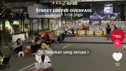 Viral Jembatan Kewek Mendadak Jadi Street Coffee Pasca Ditutup, Wali Kota Yogyakarta Beri Teguran Keras