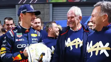 Max Verstappen, Helmut Marko dan Christian Horner
