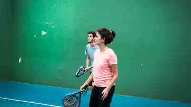 Ilustrasi olahraga padel