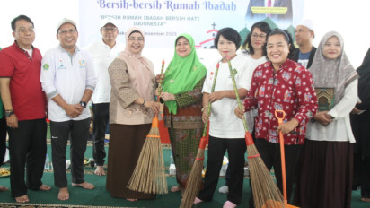 Toleransi Natal, Kemenag Gelar Bersih-bersih Rumah Ibadah Lintas Iman di Seluruh Indonesia: Libatkan 900 Penyuluh Agama