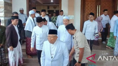 Muktamar NU Dipercepat Jadi Solusi Konflik di PBNU, Ini Kata Ma'ruf Amin
