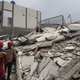 Polisi Lakukan Penyelidikan Terkait Robohnya Bangunan Lantai Dua Parkir di Koja Jakut